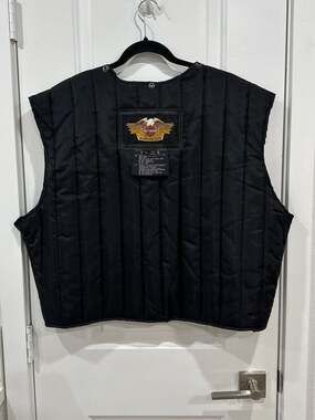 Harley-Davidson American Legend Quilted Snap-In Motorcycle Jacket Vest Liner